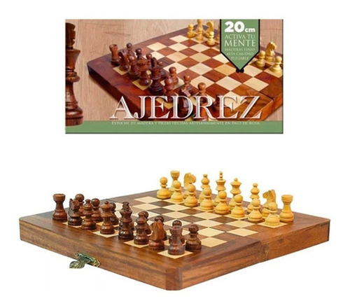 Juego De Ajedrez De Madera 