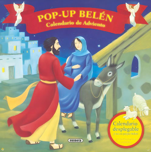 Calendario De Adviento Pop-up - Belãâ©n, De Márquez, Francisca. Editorial Susaeta, Tapa Blanda En Español