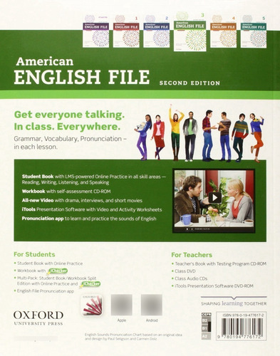 Pack American English File 3 Student & Workbook 2nd Ed