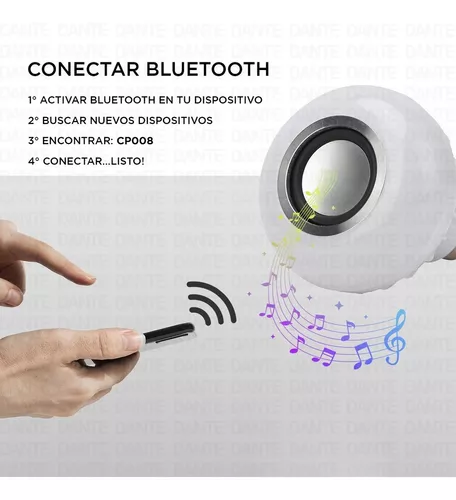 Lampara Led Parlante Luces Rgb Control Remoto Bluetooth 13 W – MHAZZ