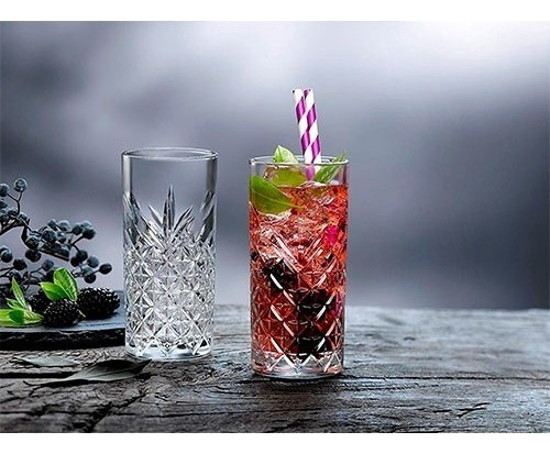 Copo de vidro Highball Timeless 295 ml Pasabahce Transparent Color