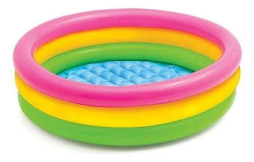 Piscina Infantil Inflável Colorida Aprox. 61cm 73 Litros