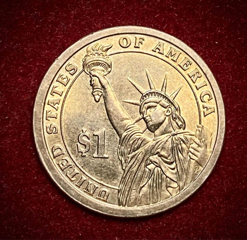 Moneda 1 Dólar Estados Unidos 2011 P Km 502 James Garfield (Usado)