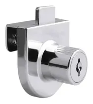 Comprar Cerraduras Puertas De Vidrio 6mm Cromado Telefonos Vitrinas