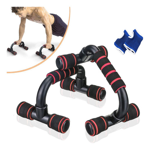 1 Pair Of Push-ups For Fitness Push-ups + 1 Pair Of Gloves