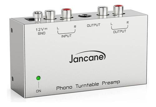 Preamplificador Estéreo Jancane Placa Tornamesa Discos