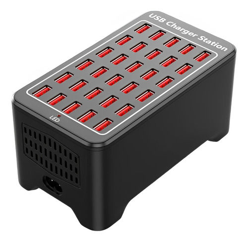 Estación De Carga 30 Puertos Usb Hub Yfy-a7 Adaptador 150w