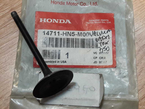 Valvula Admision Honda Trx 350 Original Genamax