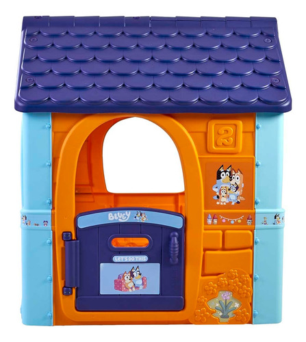 Casita Para Niños Feber Happy House Bluey Color Azul