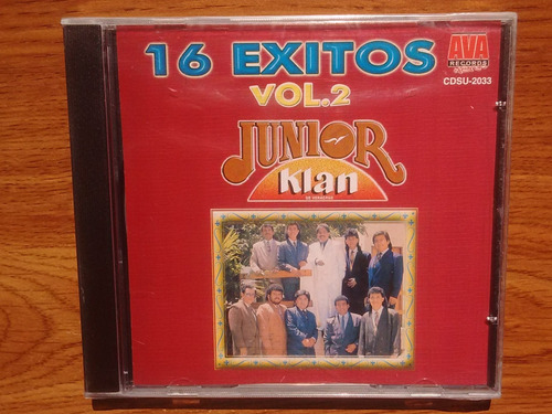 Junior Klan De Veracruz. 16 Éxitos Vol. 2. Cd Ava 2009