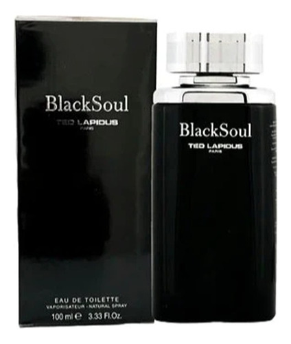 Black Soul Ted Lapidus Hombre Edt 100ml/ Parisperfumes Spa