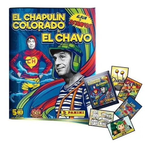 Álbum + 50 Sobres El Chapulín Colorado Y El Chavo.