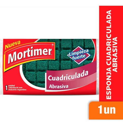 Pack X 3 Unid Fibesponja  Cuadabras 1 Un Mortimer Esponjas-