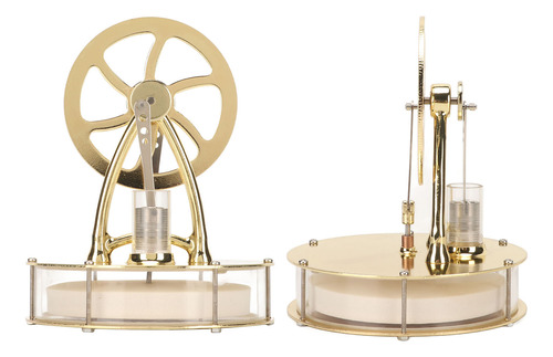 Motor De Juguete Stirling, Modelo Dorado, Simple, Bajo Nivel