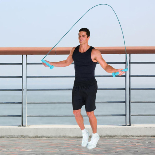 Saltar La Cuerda Cuerda De Saltar De Ejercicio Ajustable Par