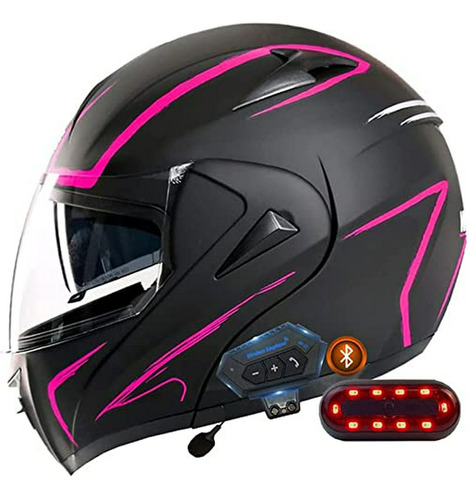 Casco Modular Con Bluetooth Para Moto ¡resistente Y Seguro!