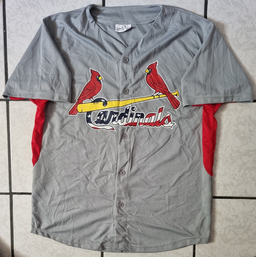 Jersey Cardenales San Luis Mlb 2020 Logo Bandera Usa Xl 