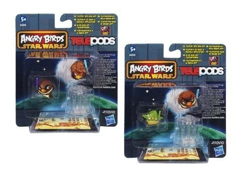 Angry Birds Star Wars Figuras X2 Angry Birds 6058 Fibro