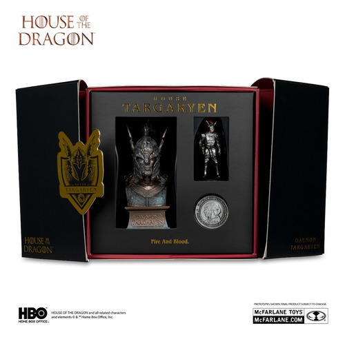 Caja De Coleccionista House Of The Dragon / Game Of Thrones - Daemon Targaryen