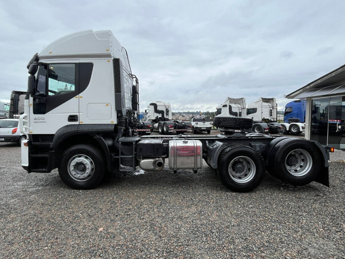 Iveco Stralis 400 Branco Tração 6x2 Ano 2014 Trucado Hi Way