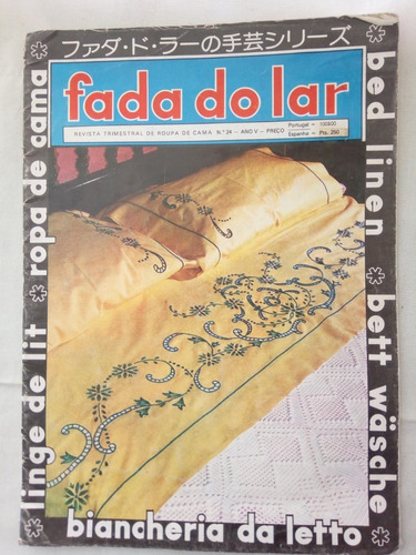 2 Revistas De Bordado Fada Do Lar