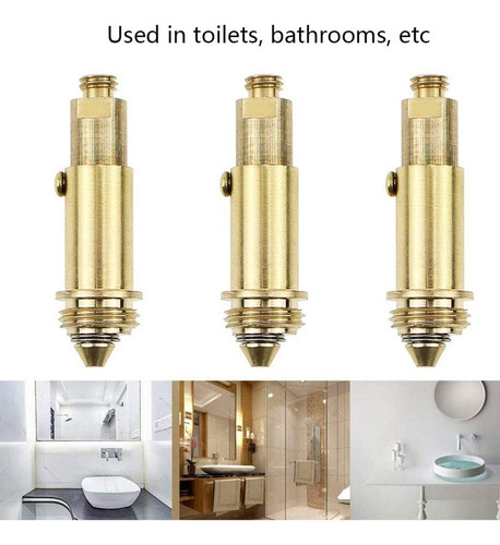 Tapón De Repuesto Para Lavabo Click Clack Spr, 6 Unidades