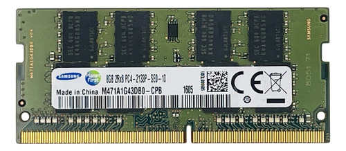 Memória Notebook Samsung 8gb 2rx8 Sodimm M471a1g43db0-cpb @