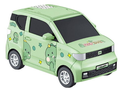 Mealheiro Em Forma De Carro Com Brinquedos Educativos Verde