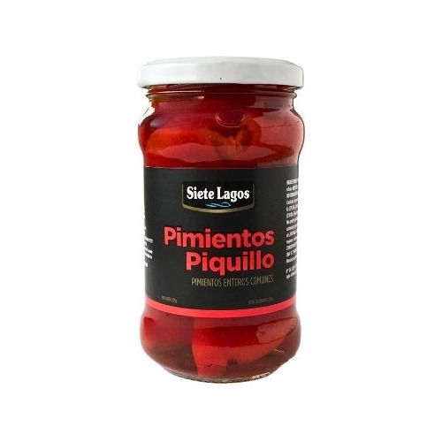 Pimiento Piquillo Entero Siete Lagos X 295 Gr.