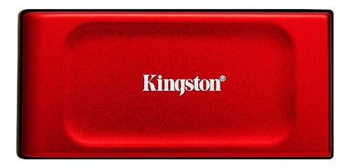 Disco Solido Externo Kingston Xs1000r De 1tb 1050mb/s Rojo