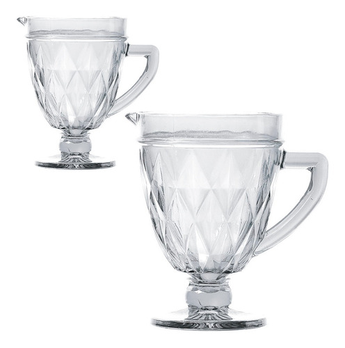 Imagem 1 de 2 de Jarra Diamond 1 Litro Transparente - Vidro