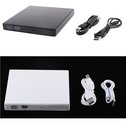 Unidad De Lector De Dvd Rom Usb 2.0 Grabadora De Cd Rw