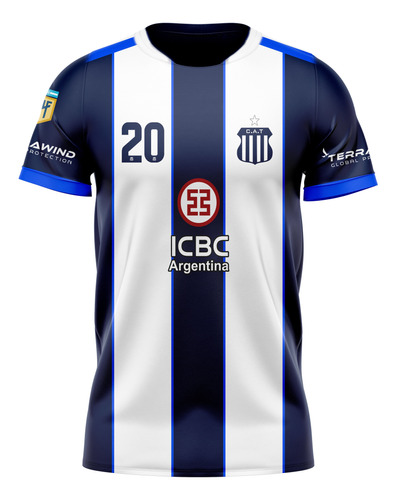 Camiseta Conceptual Talleres Azul Y Blanca 2024 Botta Lpf
