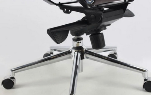 Silla Bishop Low Hd Escritorio Camel Aluminio Acero Kubus