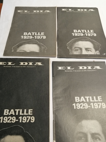 Batlle 1929-1979.coleccion Diario El Dia.7 Fasciculos.