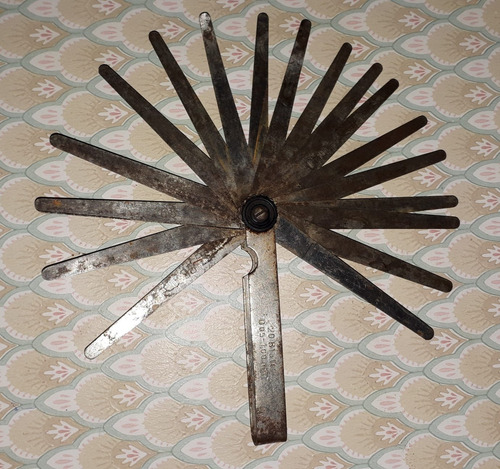 Juego Sondas Galgas Milimétricas 20 Blatt 005-1,00mm