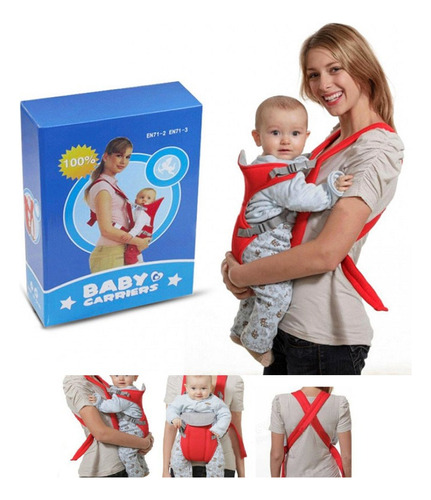 Mochila Ergonómica Canguro Porta Bebe 3en1  