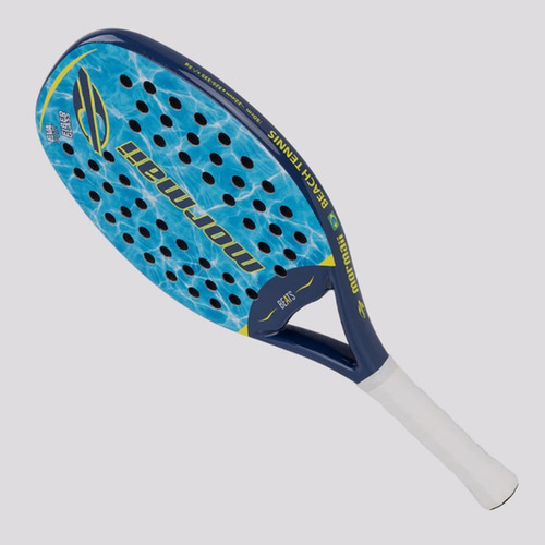 Raquete Beach Tennis Mormaii Beats Com Capa E 3 Bolinhas Itf Cor Azul