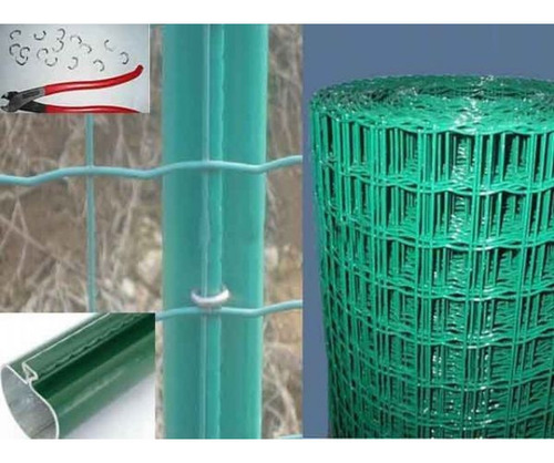 Imagen 3 de 3 de Malla Pajarera Verde 1/2mm * 1.0mt * 5.0mt (rollo) Bighouse