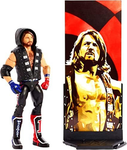 Figura De Acción De La Colección Elite De Wwe Aj Styles