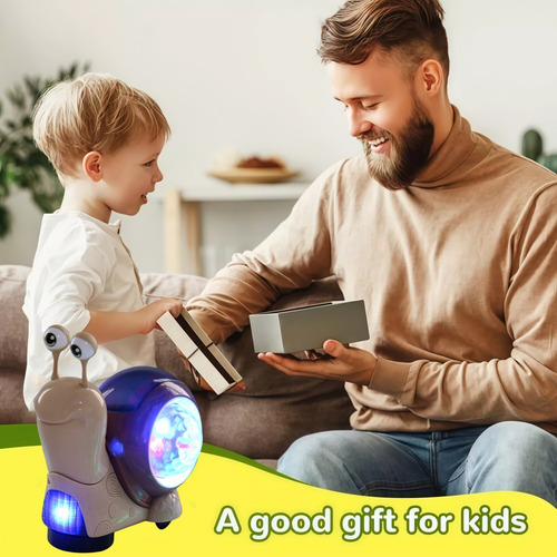 Juguetes Eléctricos Para Caracoles Con Luces Y Música