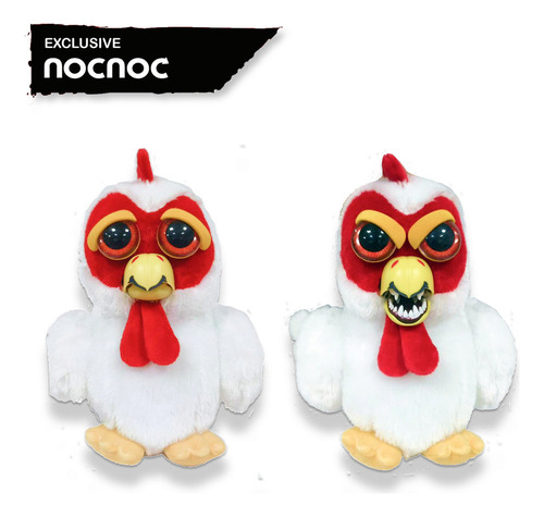 Peluche Feisty Pets De 22 Cm Coocoo Cluckles La Gallina