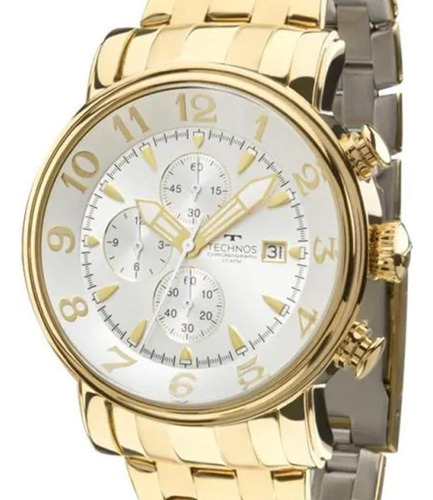 Relógio Technos Masculino Grandtech Dourado Js15ena 1k
