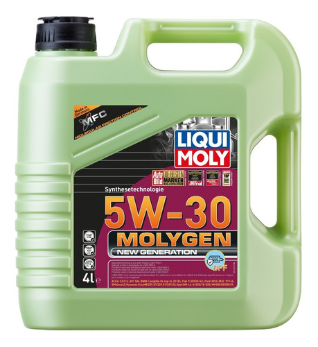 Aceite 5w-30 4lt Renault Sandero 2008 A 2015 Liqui Moly