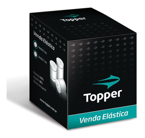 Venda Topper Elastica 5cm 141730 Unisex