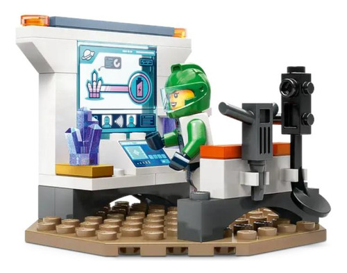 Set De Construcción Lego City Nave Espacial Y Asteroide