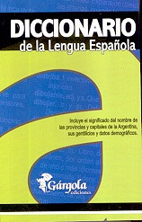 Diccionario De La Lengua Española - Gargola Ediciones