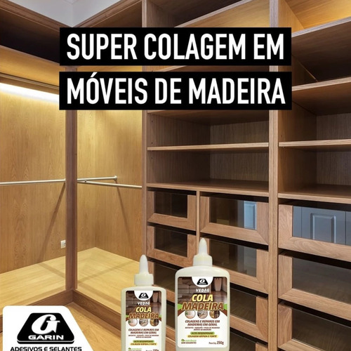 Vedag Cola De Madeira Extra Forte 100g Garin