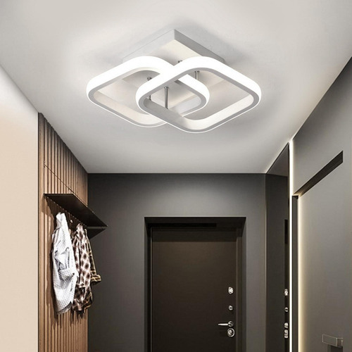 2x Lámpara De Techo Led, Lámpara De Techo Moderna,