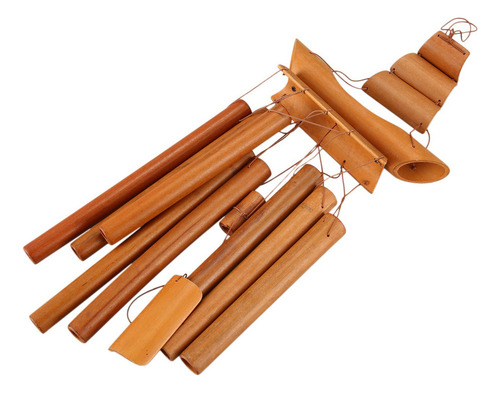 1 Campanillas De Viento De Bambú Hechas A Mano, Naturales, P
